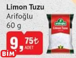 ARİFOĞLU LİMON TUZU ARİFOĞLU LİMON TUZU